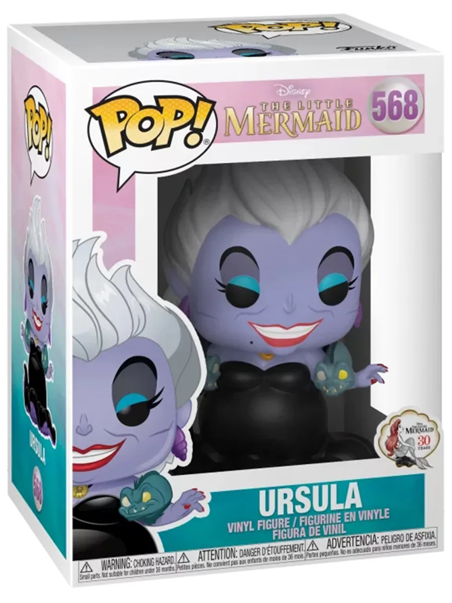 Фигурка Funko POP! Disney Little Mermaid 30th Ursula w/ Eels
