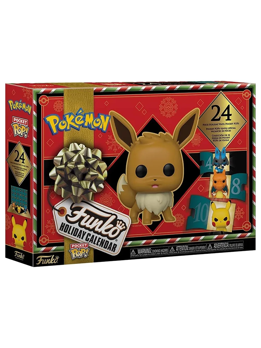 Набор подарочный Funko Advent Calendar Pokemon 24 фигурки Набор подарочный Funko Advent Calendar Pokemon 24 фигурки