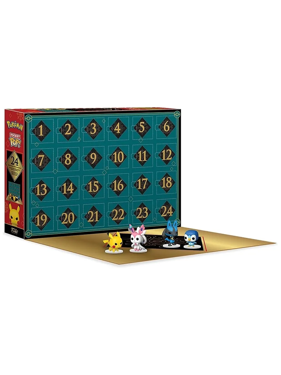 Набор подарочный Funko Advent Calendar Pokemon 24 фигурки Набор подарочный Funko Advent Calendar Pokemon 24 фигурки