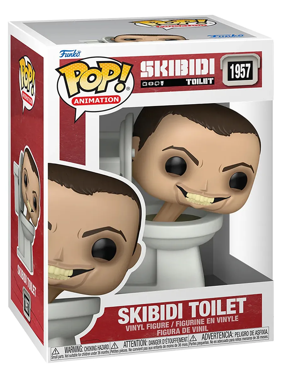 Фигурка Funko POP! Animation Skibidi Toilet Skibidi Toilet