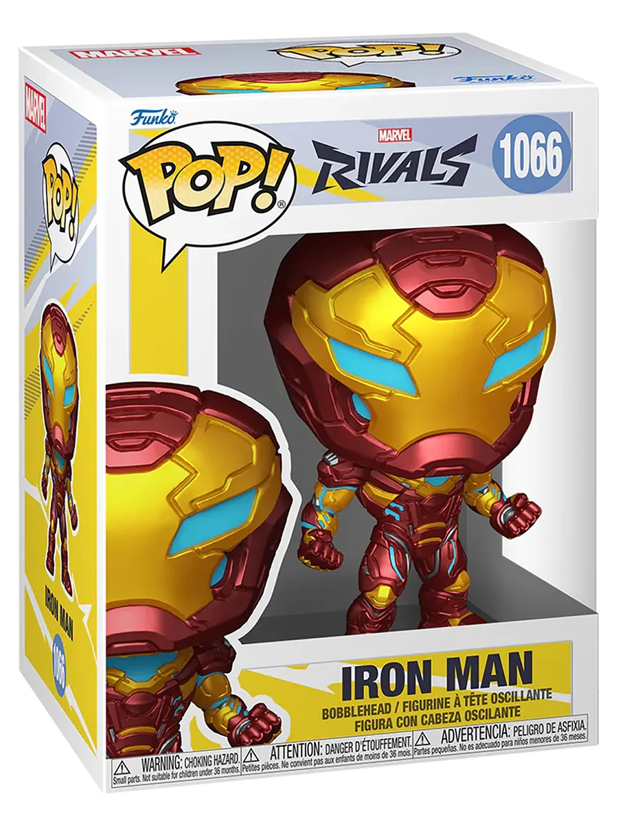 Фигурка Funko POP! Bobble Marvel Games Rivals Iron Man