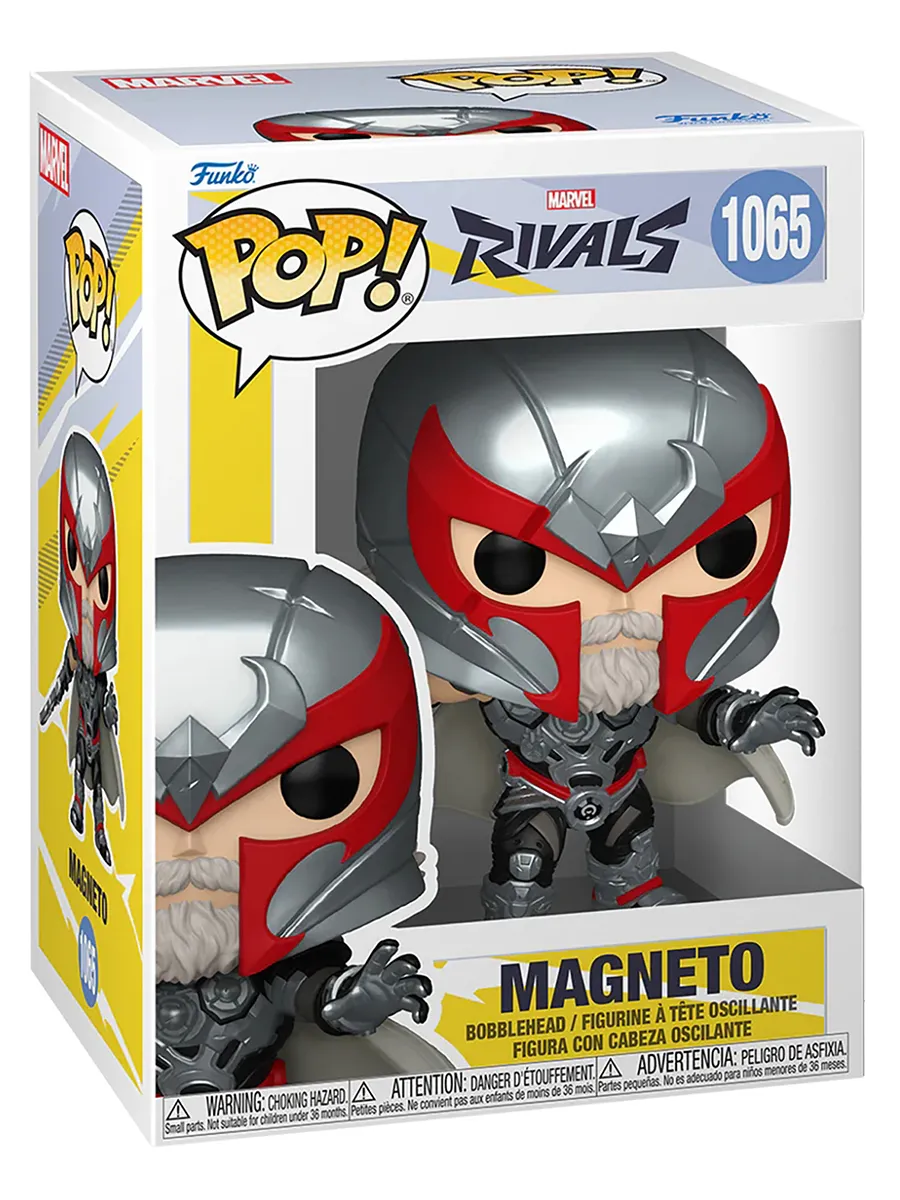 Фигурка Funko POP! Bobble Marvel Games Rivals Magneto