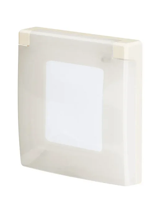 Legrand Рамка с защитной крышкой, IP44, INSPIRIA, бежевый, фото 3