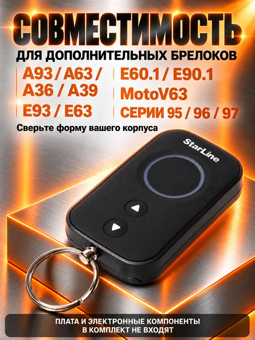 NEOVERTA Корпус брелока в сборе для А93 A39 A63 А36, вариант, фото 3