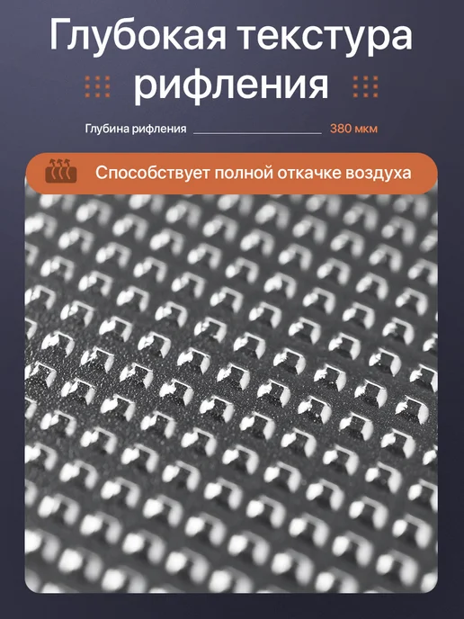 Tekmart Пакеты для вакууматора в рулоне рифленые 28 см х2000 см, вариант, фото 8