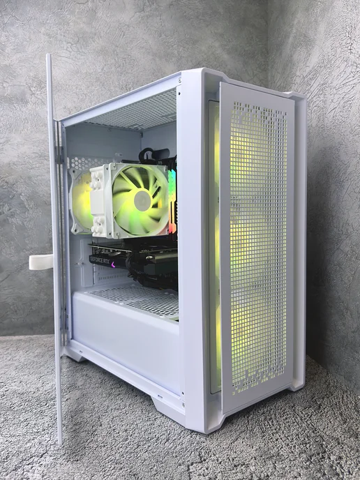 ROO24 Игровой компьютер i5 Валентайн 13400F 5060Ti 16Gb, белый, фото 5