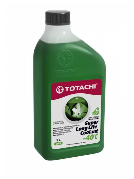 TOTACHI Антифриз готовый раствор 1 л Super LLC Green, 1 л