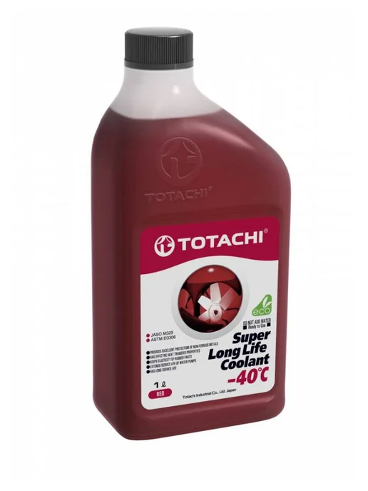 TOTACHI Антифриз готовый раствор 1 л Super LLC Red, 1 л