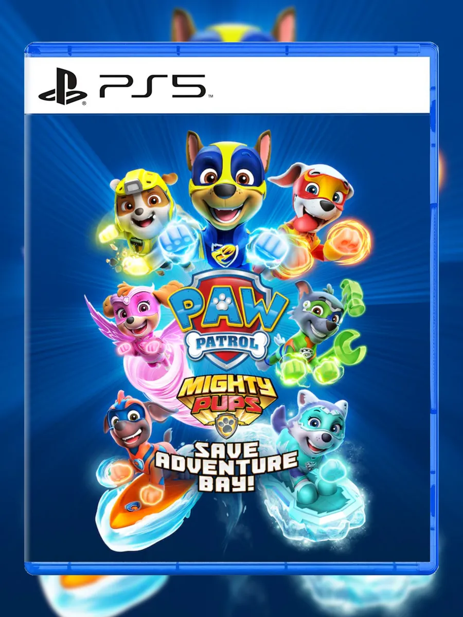 Игра PAW Patrol Mighty Pups Save Adventure Bay PS4 PS5