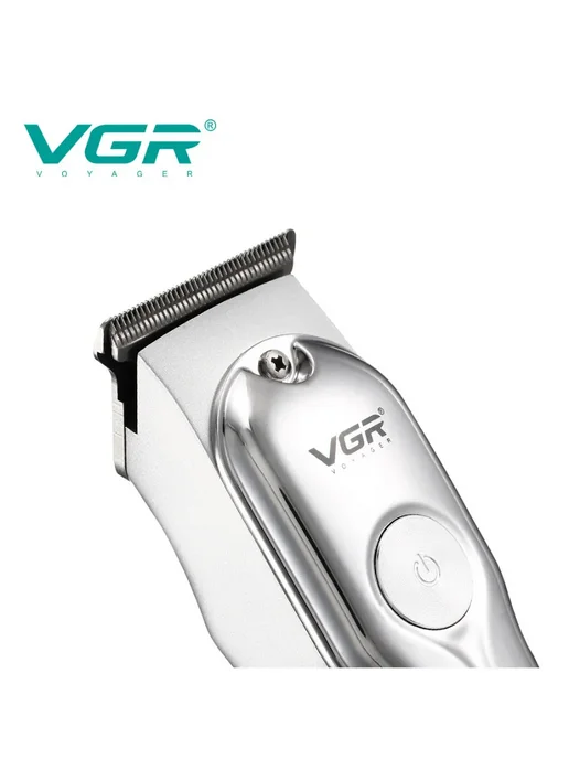 VGR Машинка для стрижки волос точность и комфорт, серый, фото 6