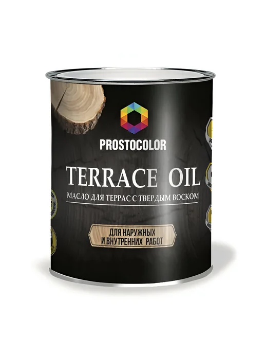 PROSTOCOLOR Масло для террас можжевельник 0.75 л, 750 мл