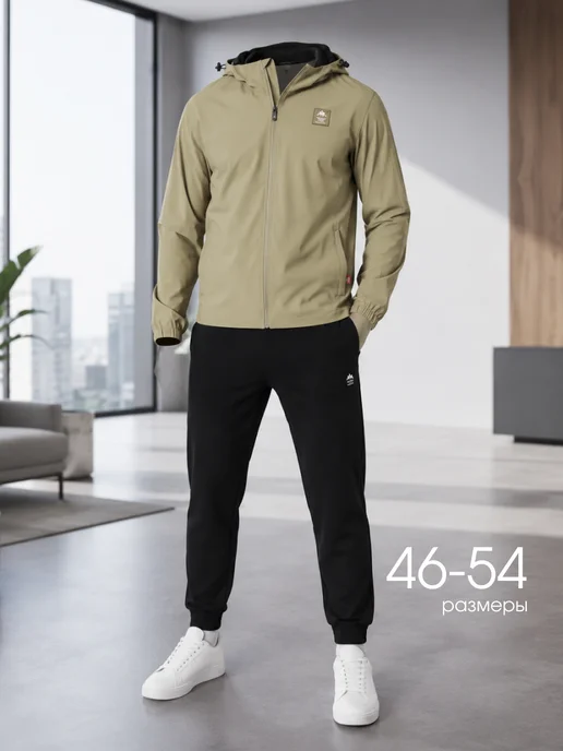 Fashiоn style Спортивный костюм с капюшоном, зеленый