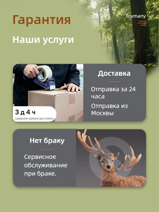 Toymany Фигурки животных Лев в 6 штук, 6 шт, фото 2