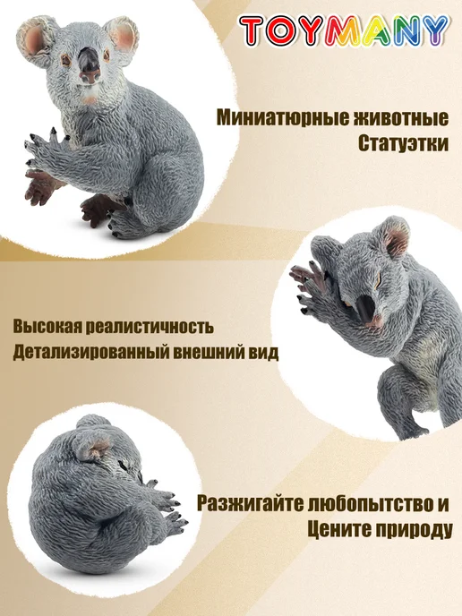 Toymany Игровой набор с фигурками животных Австралия 6 шт, 6 шт, фото 6