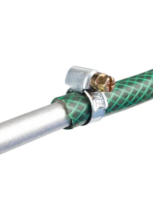 Fortisflex Хомут червячный PL-9 (25-40 ) W1, серый, фото 2