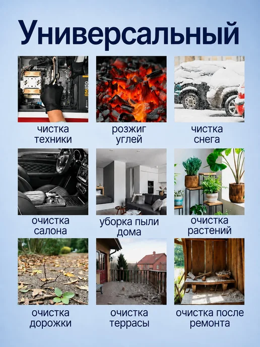 KingTree Воздуходувка аккумуляторная для авто от снега, вариант, фото 3