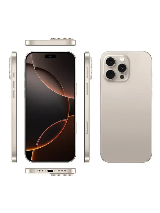 Смартфон Pro Max I Phomc I15 Pro Max 12/512 ГБ, золотой, фото 6