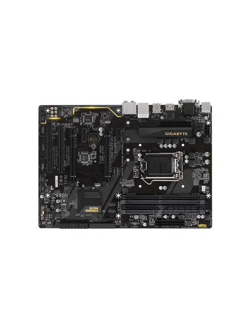 Gigabyte Состояние 9,5 из 10 B250-HD3 материнская плата LGA 1151 DDR4…, Состояние 9 5 из, фото 3