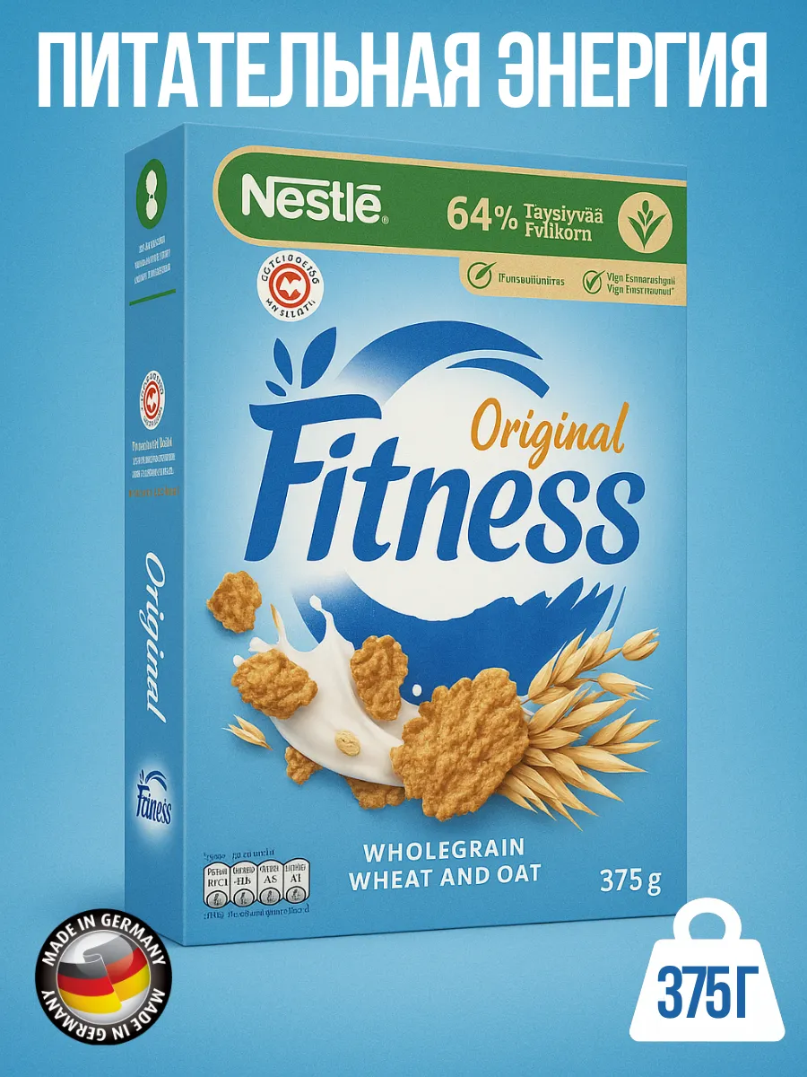 Хлопья Нестле Fitness Original 375 г