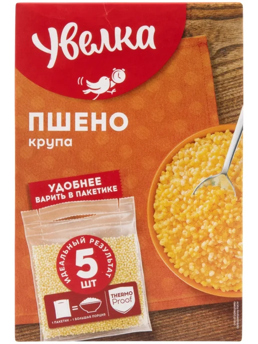 Увелка пшенная крупа 400 г, 400 г