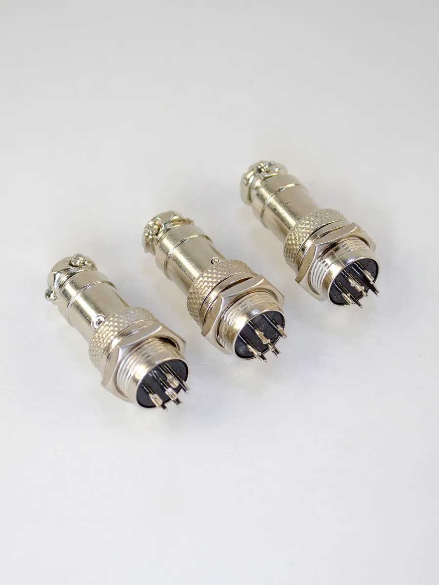 Разъем GX-16 6 PIN -3 шт