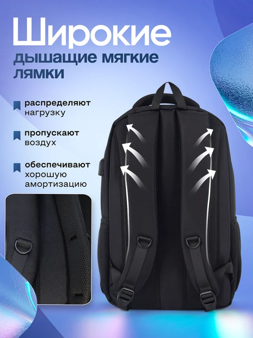 CITY TREND Рюкзак большой городской школьный подростковый, вариант, фото 6
