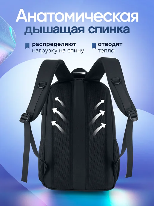 CITY TREND Рюкзак большой городской школьный подростковый, вариант, фото 7