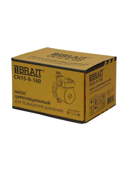 BRAIT Насос циркуляционный для отопления 15-90-160, вариант, фото 5