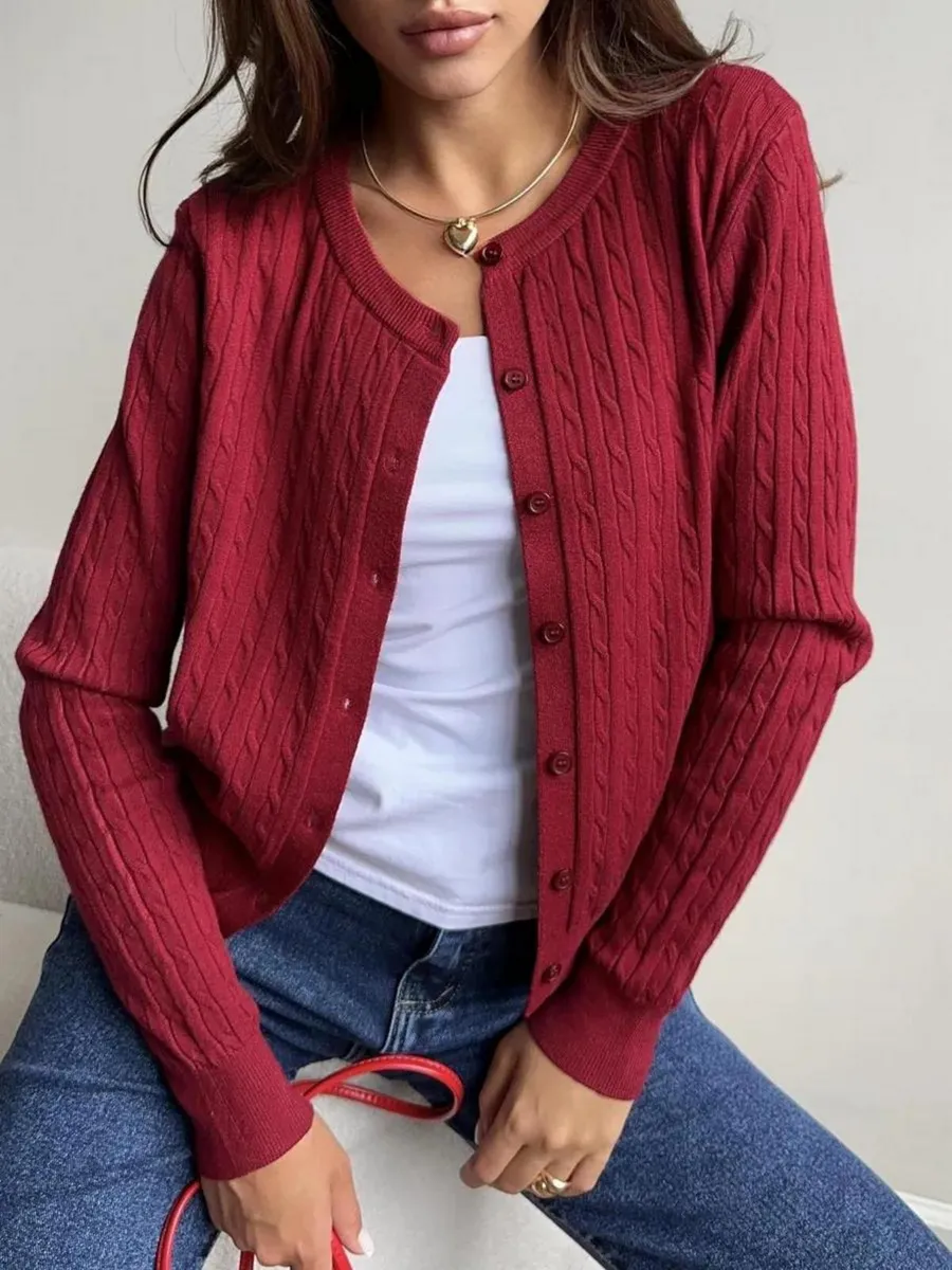 Кардиган на пуговицах