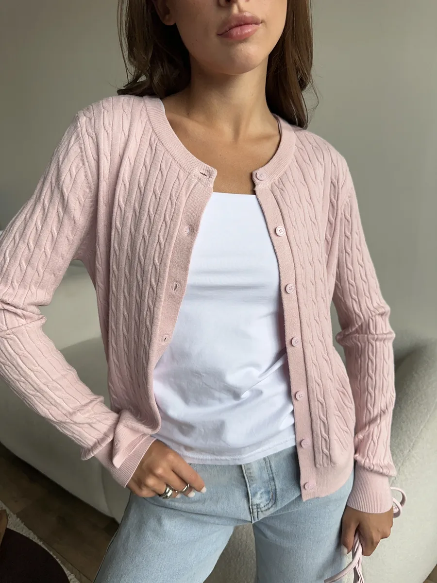 Кардиган на пуговицах