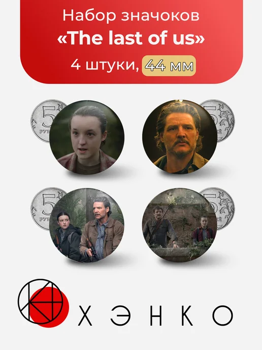 Сериал The last of us Одни из нас значки