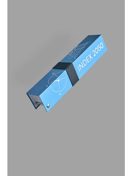 NCS Набор Каталог Index 2050 A + сменная черная обложка, голубой, фото 5
