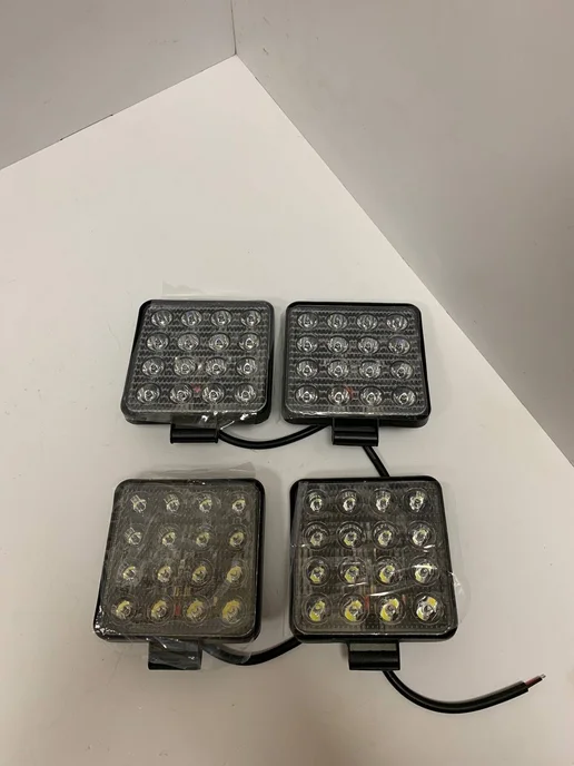 LedZona ФСО вспышки Фара светодиодная автомобильная 4 шт. 48W, 4 шт, 48 Вт, фото 2
