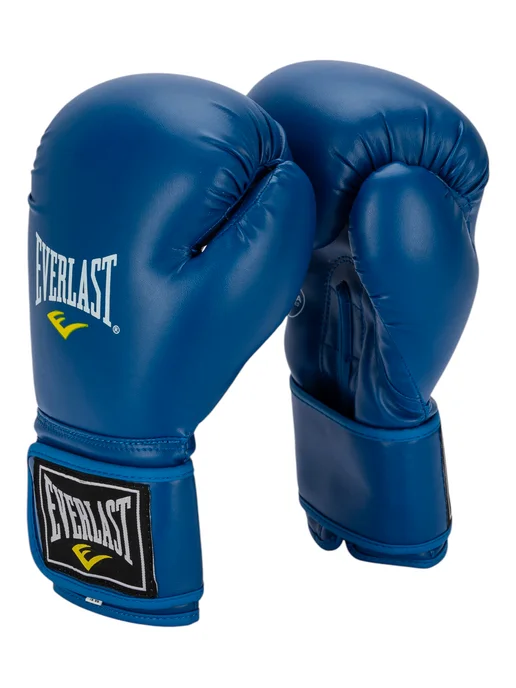 EVERLAST/Перчатки для спорта бокс кикбоксинг Боксерские перчатки взрослые тренировочные для бокса, синий, фото 2