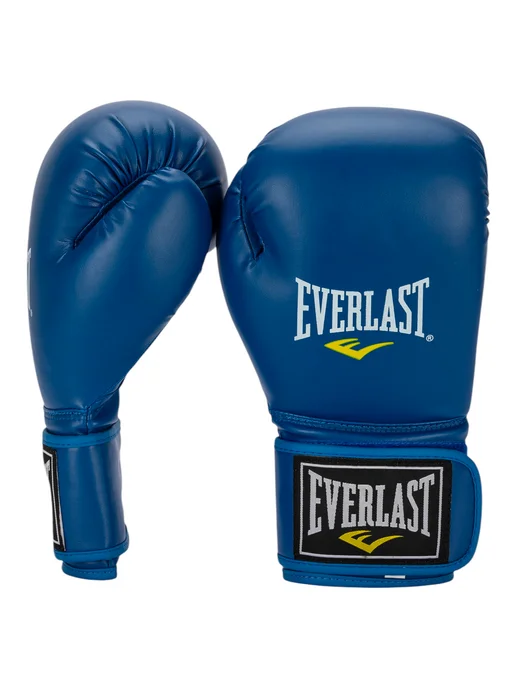 EVERLAST/Перчатки для спорта бокс кикбоксинг Боксерские перчатки взрослые тренировочные для бокса, синий, фото 3