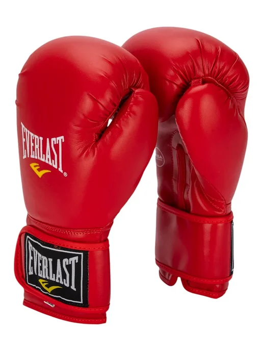 EVERLAST/Перчатки для спорта бокс кикбоксинг Боксерские перчатки взрослые тренировочные для бокса, красный, фото 3