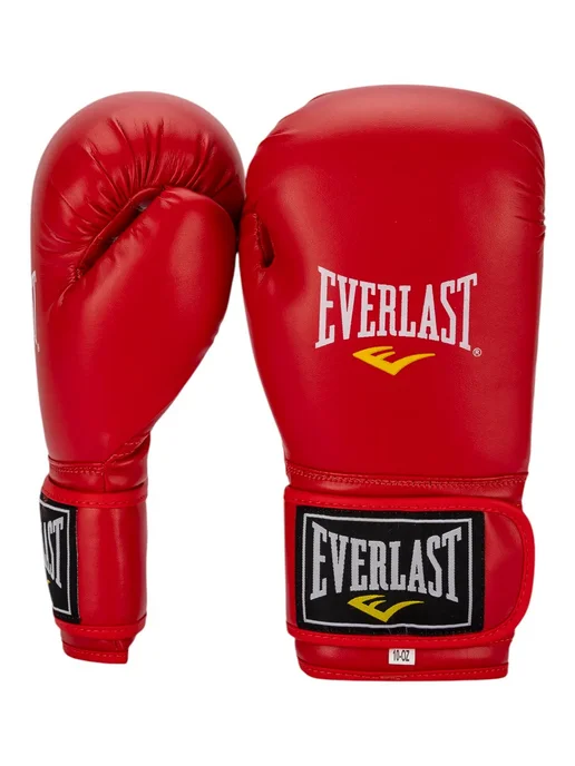 EVERLAST/Перчатки для спорта бокс кикбоксинг Боксерские перчатки взрослые тренировочные для бокса, красный, фото 4