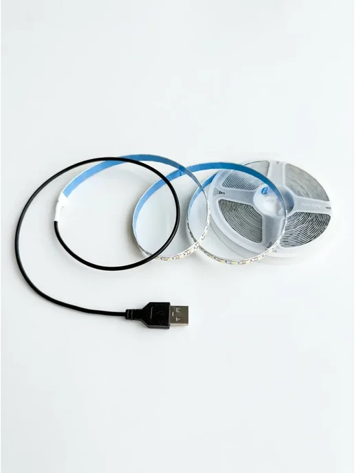 ЦВЕТ СОЛНЦА Светодиодная лента USB 4 метра подсветка, 4 м, фото 2