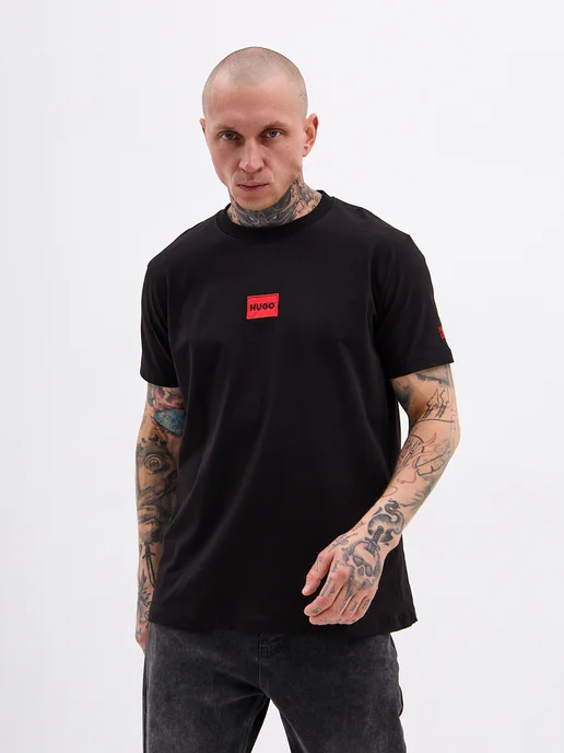 Hugo Boss Брендовая футболка, черный, фото 2