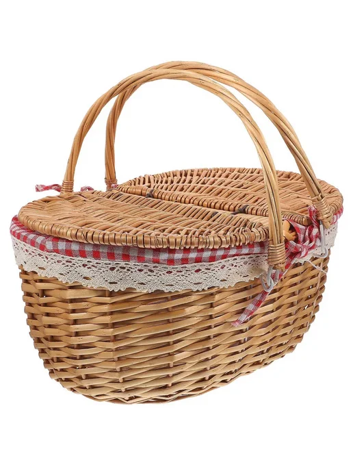 Пикник корзина с Р. 39.00X28.00X19.00CM Цв. Как показано, вариант