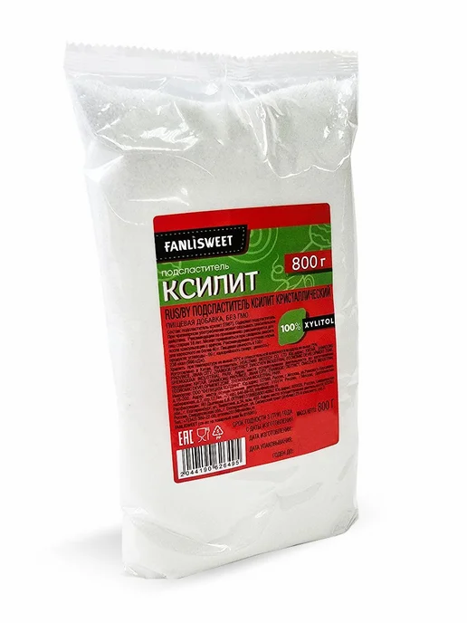 FANLISWEET Ксилит порошок сахарозаменитель 500 г, 800 г, фото 7