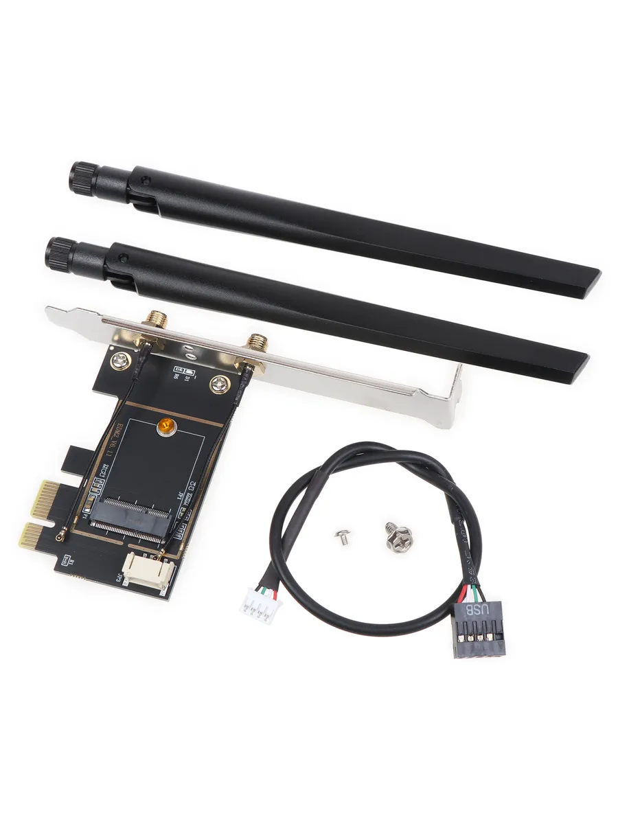 Карта PCIE WiFi M.2 к PCI Express для Intel AX2:Разноцветный