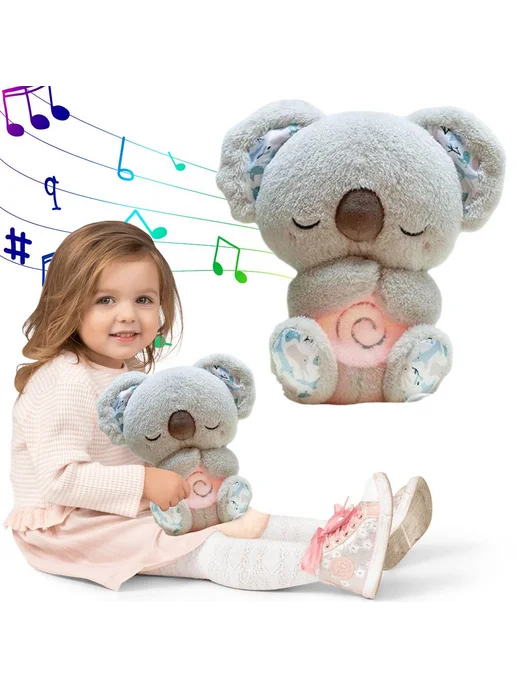 Музыкальная игрушка Koala для сна с музыкой и светом, вариант, фото 4