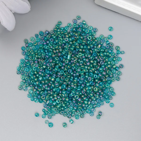Бисер круглый Глубокий зеленый