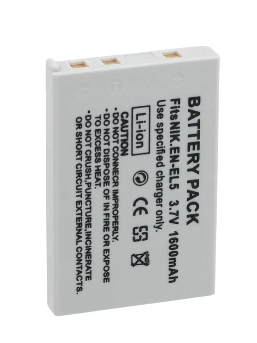 Аккумулятор для камеры Nikon (EN-EL5) 1600mAh, 1600 мАч, фото 6