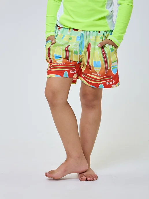 My.Kids Бордшорты плавательные шорты, красный, фото 5