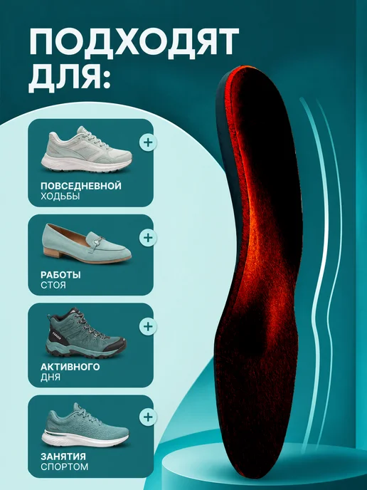 Liskera Стельки ортопедические спортивные, вариант, фото 4