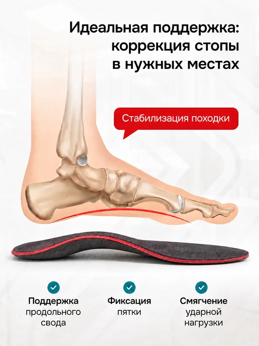 Liskera Стельки ортопедические спортивные, вариант, фото 8