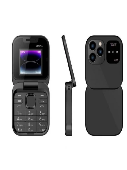 Мобильный телефон i16 Pro, черный, черный, фото 5