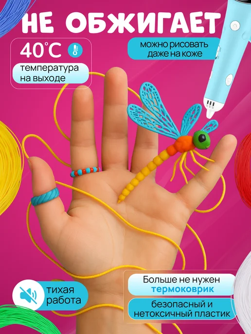 bebe 3д ручка набор для творчества, вариант, фото 3